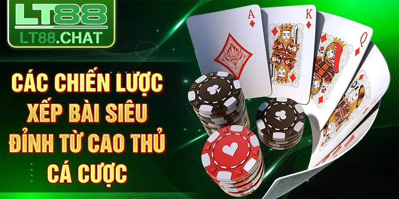 Các chiến lược xếp bài siêu đỉnh từ cao thủ cá cược